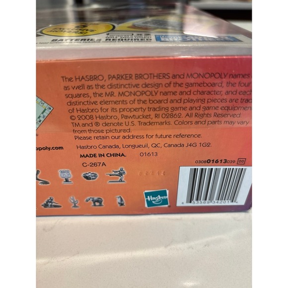 Monopoly Here & Now The World Edition Collector's Edition Electronic Banking Tin - Picture 12 of 12